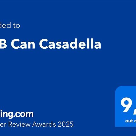 B&B Can Casadella Премия-де-Дальт Экстерьер фото